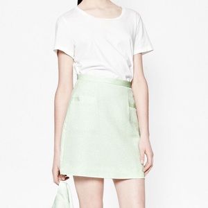 French Connection Mint Mini Skirt